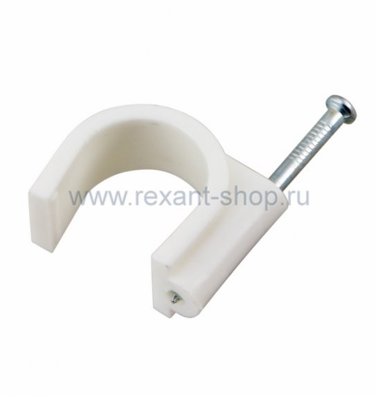 Фотография товара 'Rexant Крепеж кабеля круглый 20мм 07-4020'