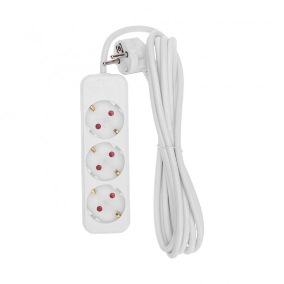 Фотография товара 'Rexant 13-4010 Удлинитель STANDARD 3 гнезда, 3м, 3х1,0мм?, с/з'