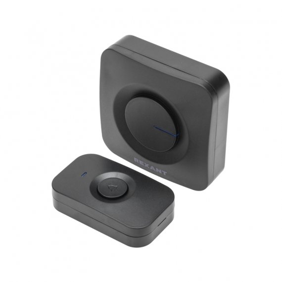 Фотография товара 'Rexant 73-0017 Беспроводной дверной звонок c цифровым кодированием 52 мелодии 150м IP56'