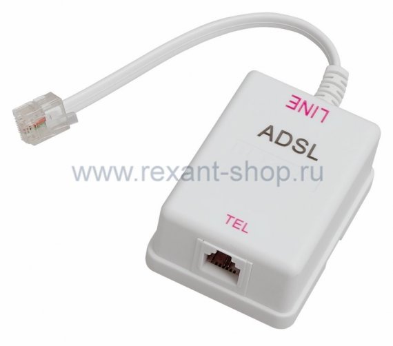 Фотография товара 'Rexant ADSL фильтр 03-0014'