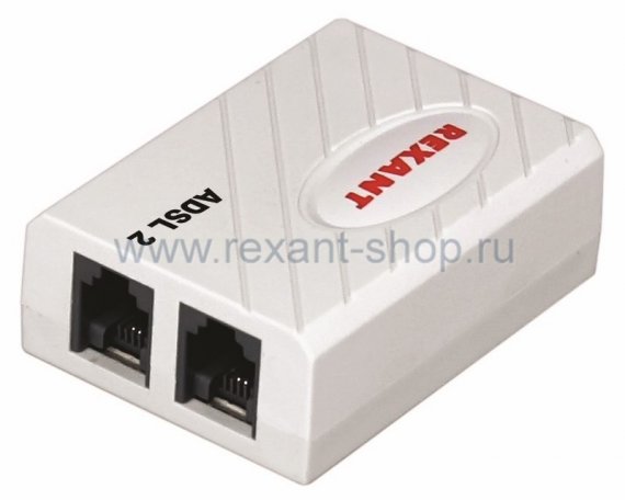 Фотография товара 'Rexant ADSL сплиттер 03-0015'