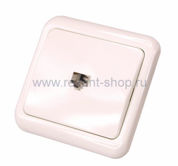 Фотография товара 'Rexant Телефонная розетка внутренняя - 1 6P-4C 03-0009'