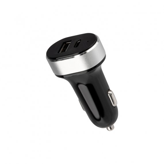 Фотография товара 'Rexant 18-2226 Автозарядка в прикуриватель АЗУ USB-A+USB-C, 3.1 A'
