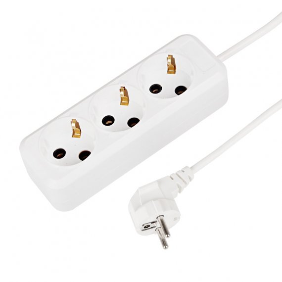 Фотография товара 'Rexant Удлинитель 3 гнезда, 5 м, 3х1.0 мм?, с/з, 11-8735'