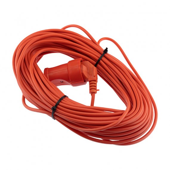 Фотография товара 'Rexant Удлинитель-шнур ПВС 2х0.75, 30 м, б/з, 6 А, 1300 Вт, IP20, 11-7107'