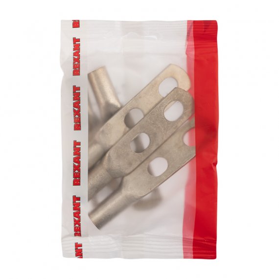 Фотография товара 'Rexant Наконечник кабельный луженый ТМЛ-2 50-(10х2)-11, 07-4113-1'