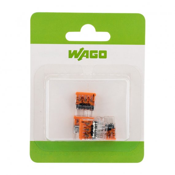 Фотография товара 'Rexant Электромонтажные экспресс-клеммы (2*2.5мм2 с пастой), 07-5142-05'