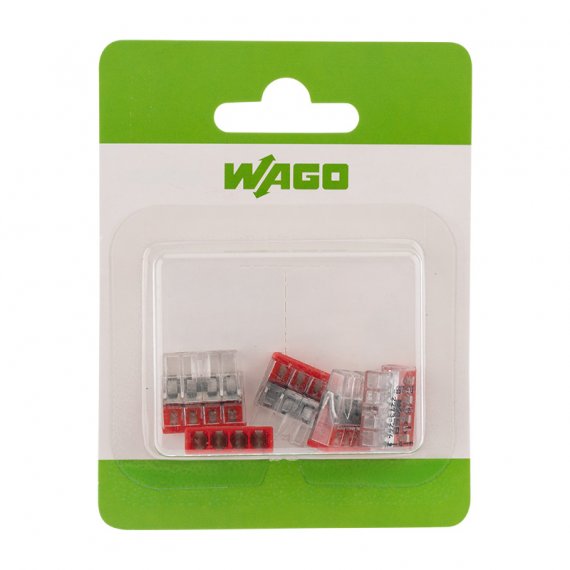 Фотография товара 'Rexant Электромонтажные экспресс-клеммы (2*2.5мм2 с пастой), 07-5143-05'