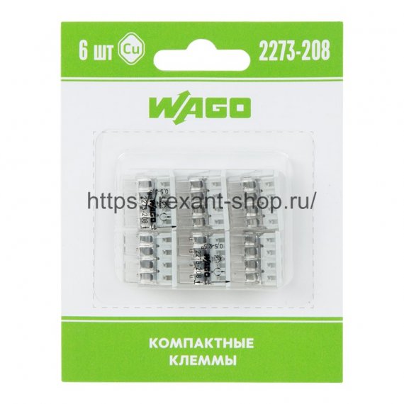 Фотография товара 'Rexant Компактная 8-проводная клемма, 07-5135-06'