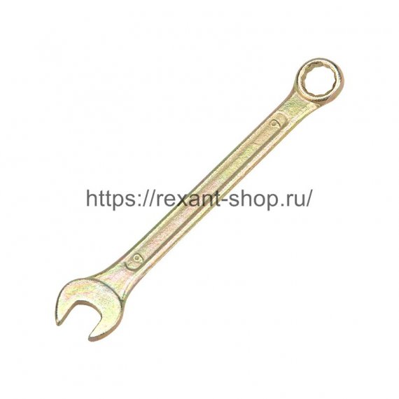 Фотография товара 'Rexant Ключ комбинированный REXANT 9 мм, 12-5804-2'