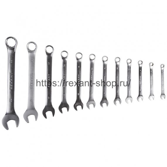 Фотография товара 'Rexant Набор ключей комбинированных 6х32 мм, 12-5848'