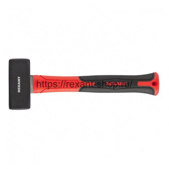 Фотография товара 'Rexant Кувалда REXANT с фибергласовой обрезиненной рукояткой 4000 г, 12-8134'