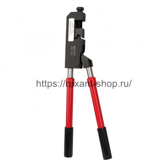 Фотография товара 'Rexant Пресс механический универсальный ZHT-230 для клиновидной опрессовки наконечников 10-300 мм, 12-3059'