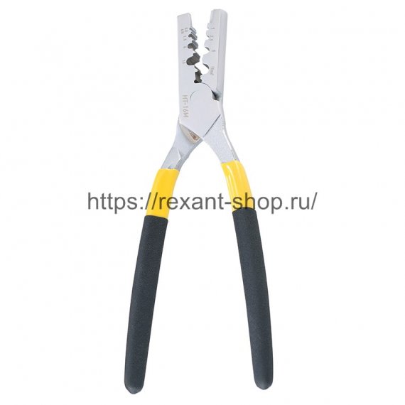 Фотография товара 'Rexant Пресс-клещи для обжима втулочных наконечников 0,5-16 мм, 12-3208'