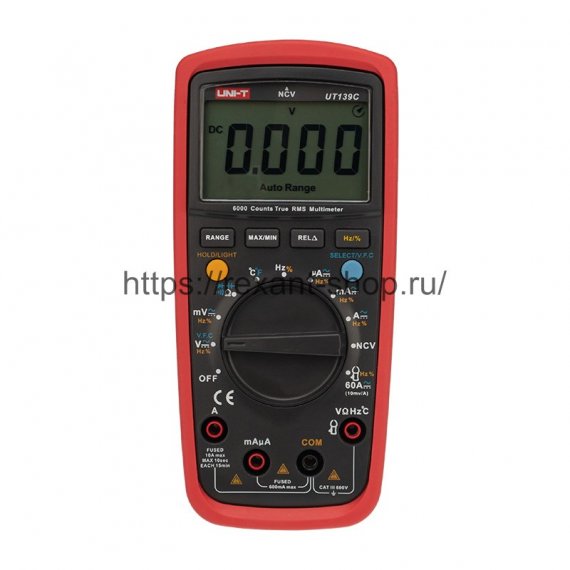 Фотография товара 'Rexant Универсальный мультиметр UT 139С 13-1028'