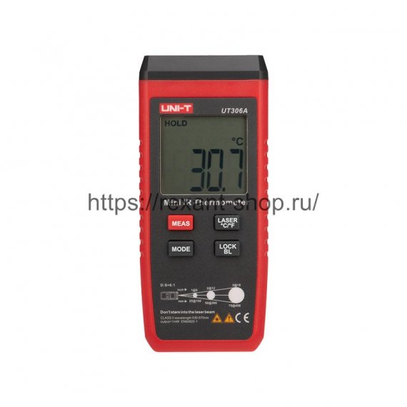 Фотография товара 'Rexant Пирометр карманный UNI-T UT306A, 13-0026'