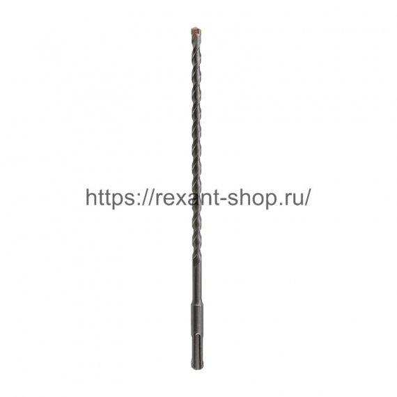 Фотография товара 'Rexant Бур по бетону 10х310 мм крестовая пластина SDS PLUS , 91-0812'