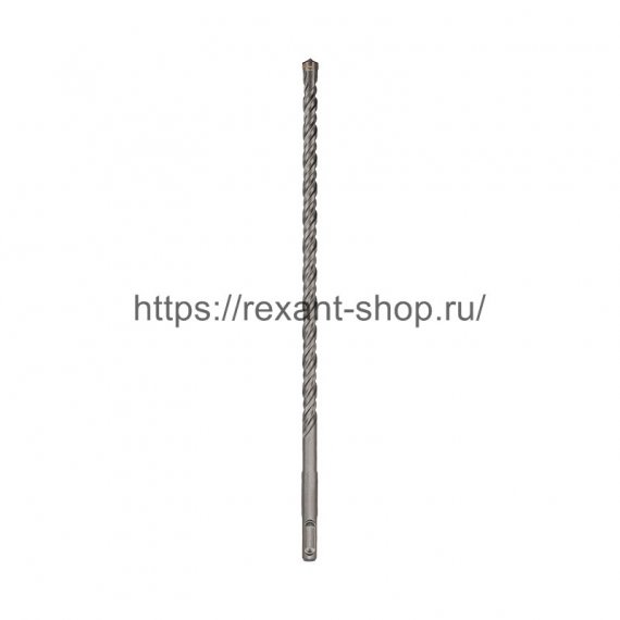 Фотография товара 'Rexant Бур по бетону 10х460 мм крестовая пластина SDS PLUS, 91-0826'