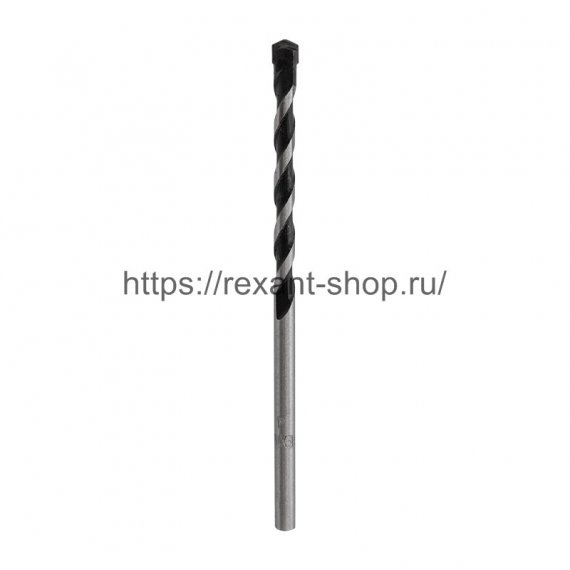 Фотография товара 'Rexant Сверло по бетону 4х75 мм, цилиндрический хвостовик, 91-0304'