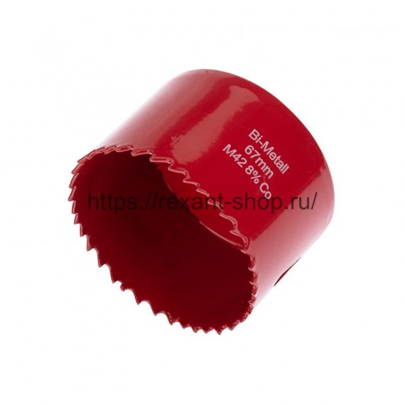 Фотография товара 'Rexant Коронка Bimetal 67 мм, 92-0234'