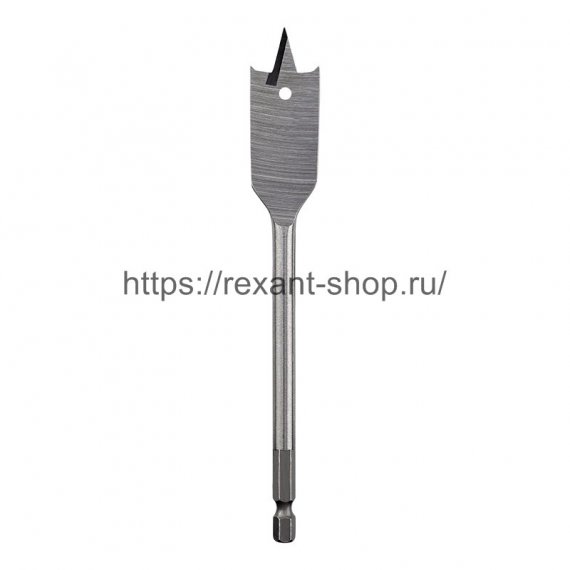 Фотография товара 'Rexant Сверло перовое по дереву 24х152 мм (шестигранный хвостовик) , 91-0669'