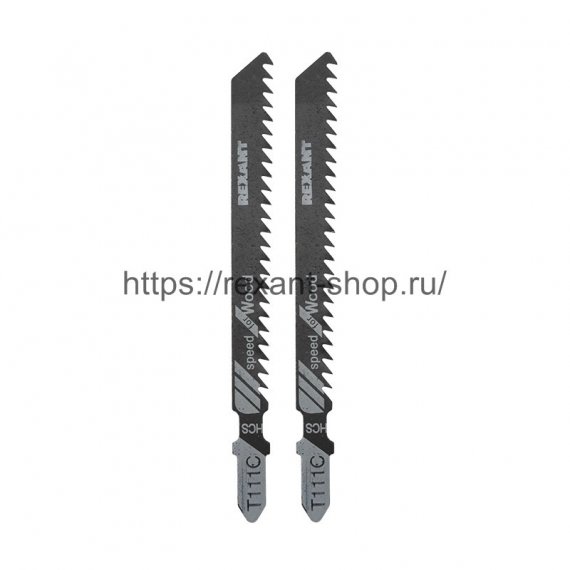 Фотография товара 'Rexant Пилка для электролобзика 100 мм 8 з/д 5-60 мм T111C, 92-0305'