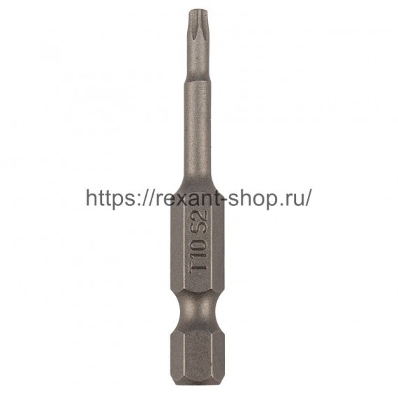 Фотография товара 'Rexant Бита Torx T-10*50 мм для шуруповерта сталь S2, 92-0425'