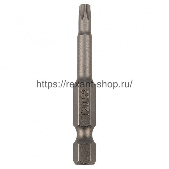 Фотография товара 'Rexant Бита Torx T-20*50 мм для шуруповерта сталь S2, 92-0427'
