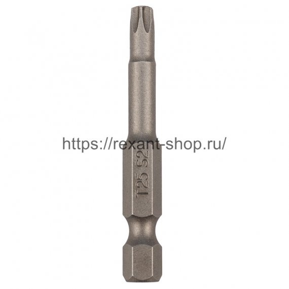 Фотография товара 'Rexant Бита Torx T-25*50 мм для шуруповерта сталь S2, 92-0428'