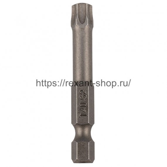 Фотография товара 'Rexant Бита Torx T-40*50 мм для шуруповерта сталь S2, 92-0431'