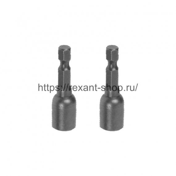 Фотография товара 'Rexant Ключ-насадка 1/4" магнитный 8х48 мм, 92-0401-1'