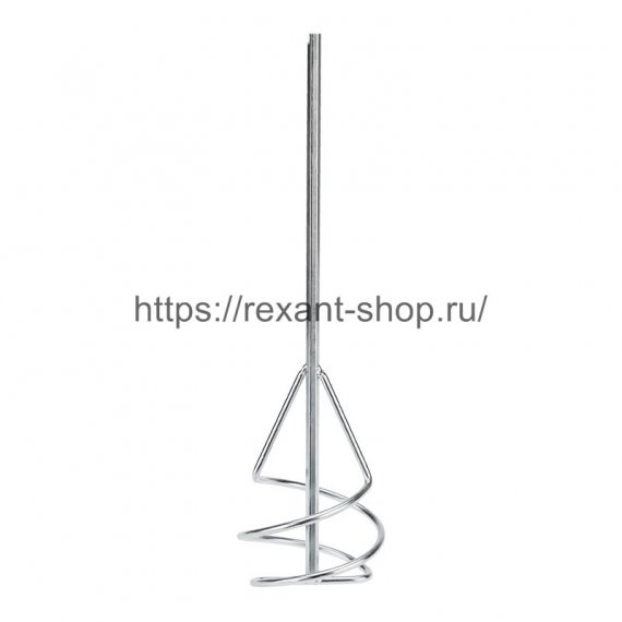 Фотография товара 'Rexant Насадка-миксер 100х400 мм (шестигранный хвостовик) , 92-0562'