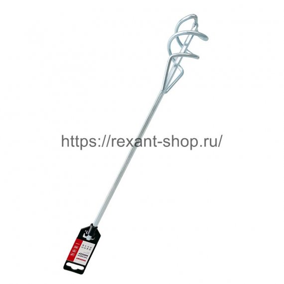 Фотография товара 'Rexant Насадка-миксер 60х400 мм (шестигранный хвостовик), 92-0560'