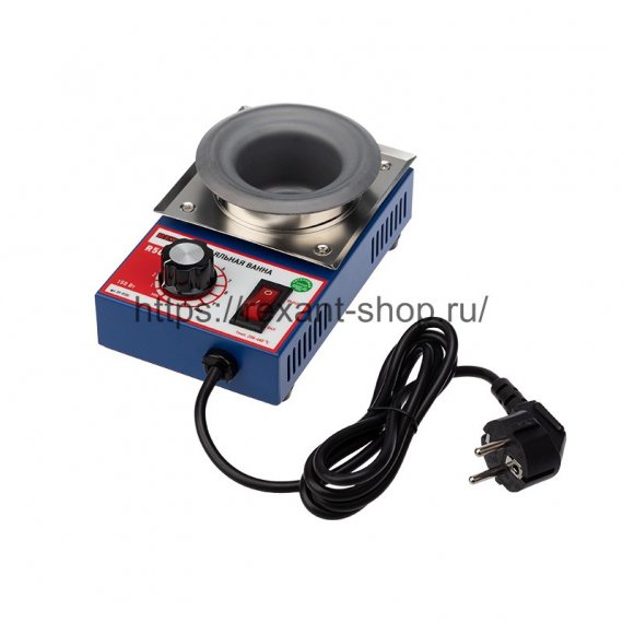 Фотография товара 'Rexant Паяльная ванна , модель R50F, 150 Вт, ? 50 мм, 200-480 °C, бессвинцовая, 09-9230'