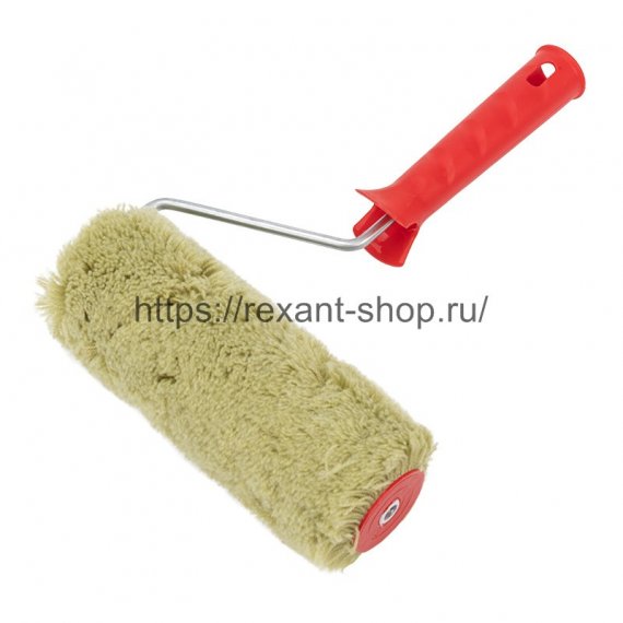 Фотография товара 'Rexant Валик полиакрил , ворс 18 мм, ширина ролика 180 мм, ? 42 мм, 89-0023'