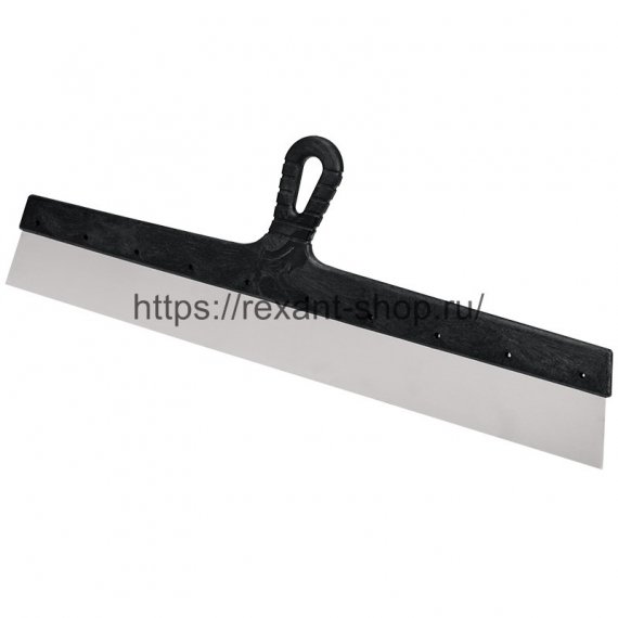 Фотография товара 'Rexant Шпатель фасадный 600 мм нержавеющая сталь пластмассовая ручка, 89-0211'