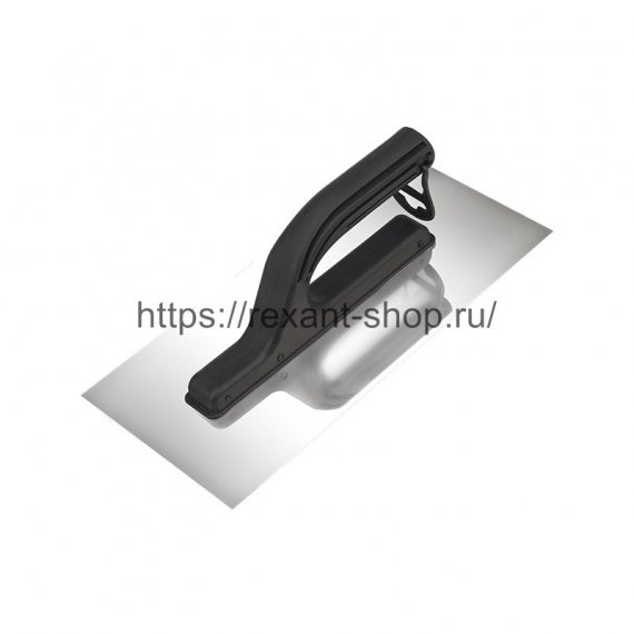 Фотография товара 'Rexant Гладилка нержавеющая 130х270 мм, пластиковая ручка, 89-0251'