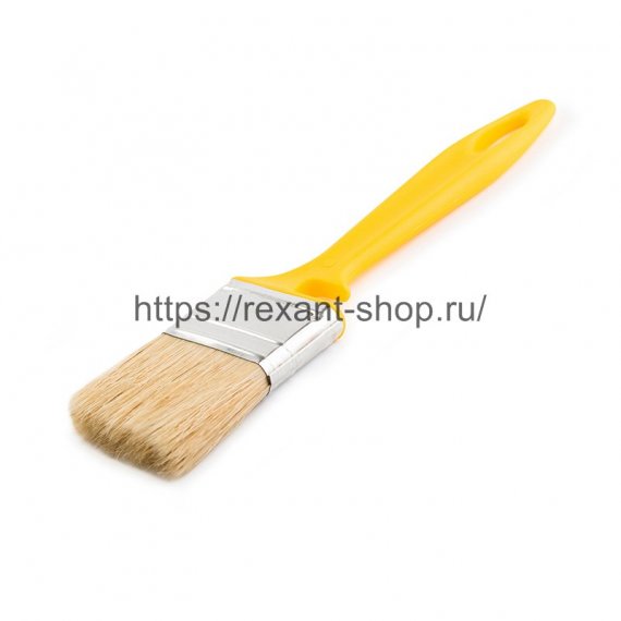 Фотография товара 'Rexant Кисть плоская «Эмали» 25х10 мм, 89-0311'