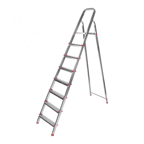 Фотография товара 'Rexant Стремянка металлическая 8 ступенек, усиленный профиль, 12-5058'