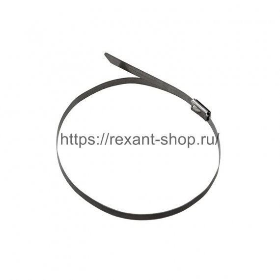 Фотография товара 'Rexant Хомут-стяжка стальной 152x4,6 мм, 07-0158-100'