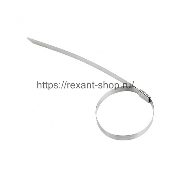 Фотография товара 'Rexant Хомут-стяжка стальной 250x7,9 мм, 07-0260-100'