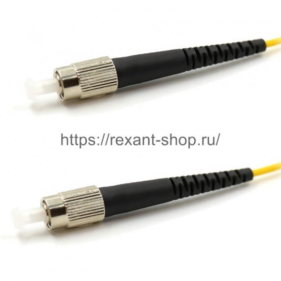 Фотография товара 'Rexant Патч-корд оптический соединительный (SM), 9/125 (OS2), FC/UPC-FC/UPC, (Simplex), LSZH, 50-2206'