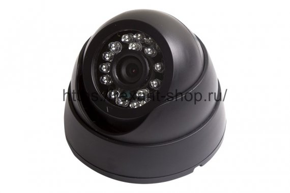 Фотография товара 'Rexant Купольная камера видеонаблюдения с ИК- подсветкой 45-0161'