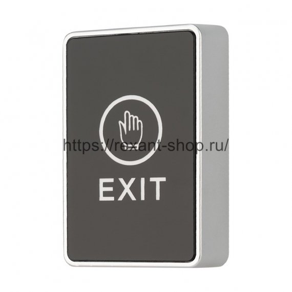 Фотография товара 'Rexant Кнопка «Выход» сенсорная с акриловой панелью и подсветкой SB-80, 45-0965'