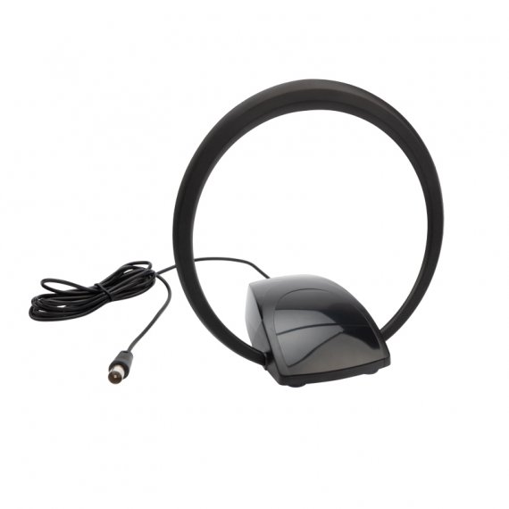 Фотография товара 'Rexant Антенна комнатная «Активная» для цифрового телевидения DVB-T2, Ring-50, 34-0721'