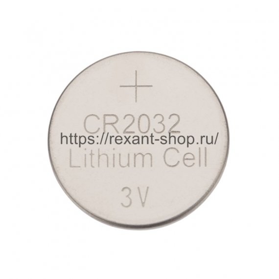 Фотография товара 'Rexant Литиевые батарейки CR2032 3 V 220 mAh блистер, 30-1114'