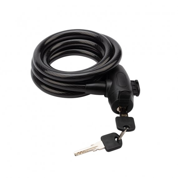 Фотография товара 'Rexant Тросовый замок взломостойкий для велосипедов и колясок с ключом 150 см, 79-0316'