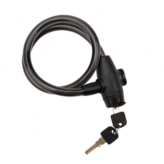 Фотография товара 'Rexant Тросовый замок взломостойкий для велосипедов и колясок с ключом 65 см, 79-0366'