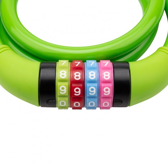 Фотография товара 'Rexant Тросовый кодовый замок взломостойкий для велосипедов и колясок 100 см, 79-0203'