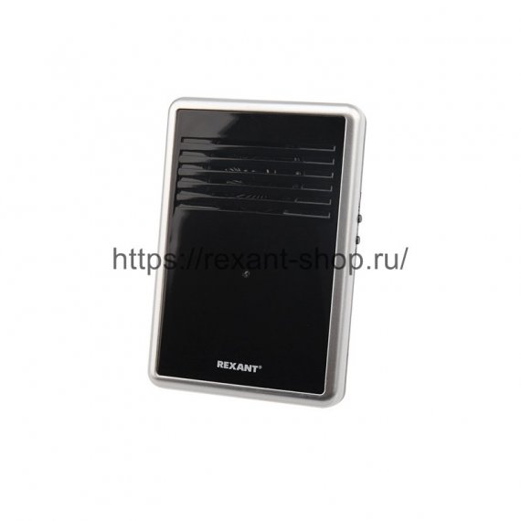Фотография товара 'Rexant Звонок беспроводной c цифровым кодированием, влагозащищенной кнопкой IP44 и регулировкой громкости RX-30, 73-0015'
